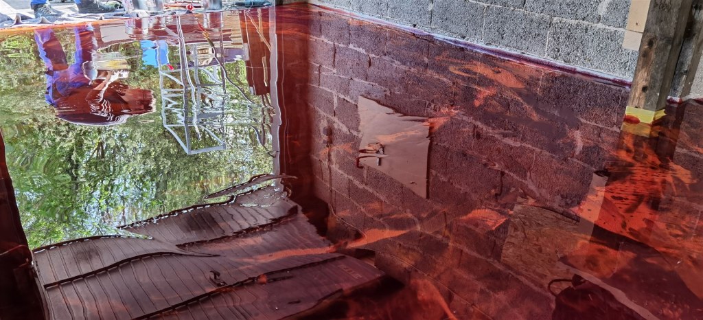 Epoxydharz - tolle Spiegelung 